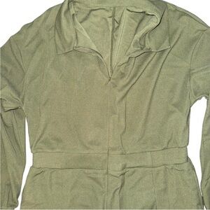 HALARA Olive Green Jumpsuit